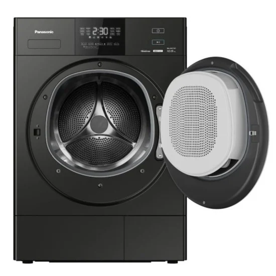 Panasonic Heat Pump 10.5 KG Dryer - Black